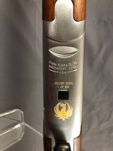 SOLD !!! RUGER RED LABLE 20GA GOLDEN QUAIL 1 OF 500 NEW IN BOX from Arnie Swanson collection - 21 of 25