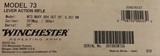 SOLD !!!! WINCHESTER MODEL 73 38sp/357mag GRADE 4 NAVY ARMS / TURNBULL COLORED AS NEW IN BOX - 24 of 25
