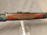 SOLD !!!! WINCHESTER MODEL 73 38sp/357mag GRADE 4 NAVY ARMS / TURNBULL COLORED AS NEW IN BOX - 13 of 25