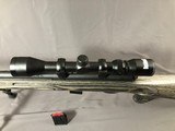 SOLD !!! SAVAGE MODEL 93R17 HMRHEAVY BARREL THUMBHOLE STOCK WITH BIPOD, SCOPE AND EXTRA MAG - 4 of 10