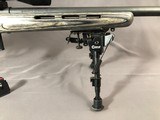SOLD !!! SAVAGE MODEL 93R17 HMRHEAVY BARREL THUMBHOLE STOCK WITH BIPOD, SCOPE AND EXTRA MAG - 10 of 10