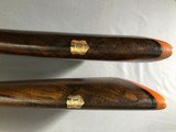 SALE PENDING !!! TRUELOCK BROS OF DUBLIN PAIR SLE WITH CASE ANTIQUE SPANIEL AND GAME ENGRAVED - 20 of 25