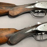 SALE PENDING !!! TRUELOCK BROS OF DUBLIN PAIR SLE WITH CASE ANTIQUE SPANIEL AND GAME ENGRAVED - 9 of 25