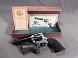 COLT FRONTIER SCOUT DUO-TONE WITH PAPERS AND BOX EXCELLENT 1957-1958 PEARSON COLLECTION - 1 of 14