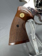 COLT PYTHON .357 MAG 6IN NICKEL 1980 EXCELLENT - 4 of 13