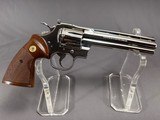 COLT PYTHON .357 MAG 6IN NICKEL 1980 EXCELLENT - 2 of 13