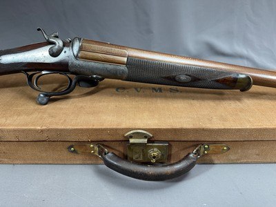 NITRO PROOF R. JEFFERY 8GA 34IN WITH CASE ANTIQUE