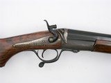 THOMAS WOODWARD 12 BORE UNDER LEVER SIDE HAMMER RIFLE ENGRAVED - 5 of 10