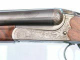 MERKEL 12 GAUGE SIDE BY SIDE ENGRAVED, COCKED INDICATORS - 1 of 10