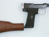 WEBLEY M1911 .22LR SINGLE SHOT WITH STOCK - 2 of 9