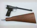 WEBLEY M1911 .22LR SINGLE SHOT WITH STOCK - 9 of 9