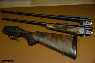 Luxus Model 11 Single Shot Takedown Rifle Two Caliber Set
