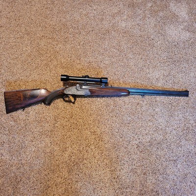 Merkel Model 324 Pre-War Double Rifle7x57RNear Mint Condition - Image 2 of 20