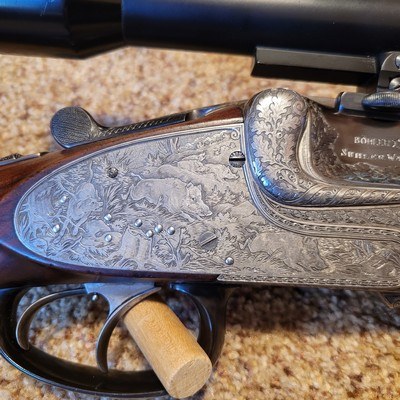 Merkel Model 324 Pre-War Double Rifle7x57RNear Mint Condition - Image 10 of 20