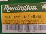 Remington 870 LW Magnum 20ga - 3 of 3