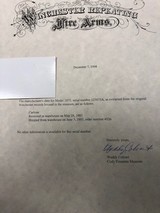 winchester 44-40 ,saddle ring carbine, magazine tube same length as barrel with G.H.S. scarab - 4 of 15