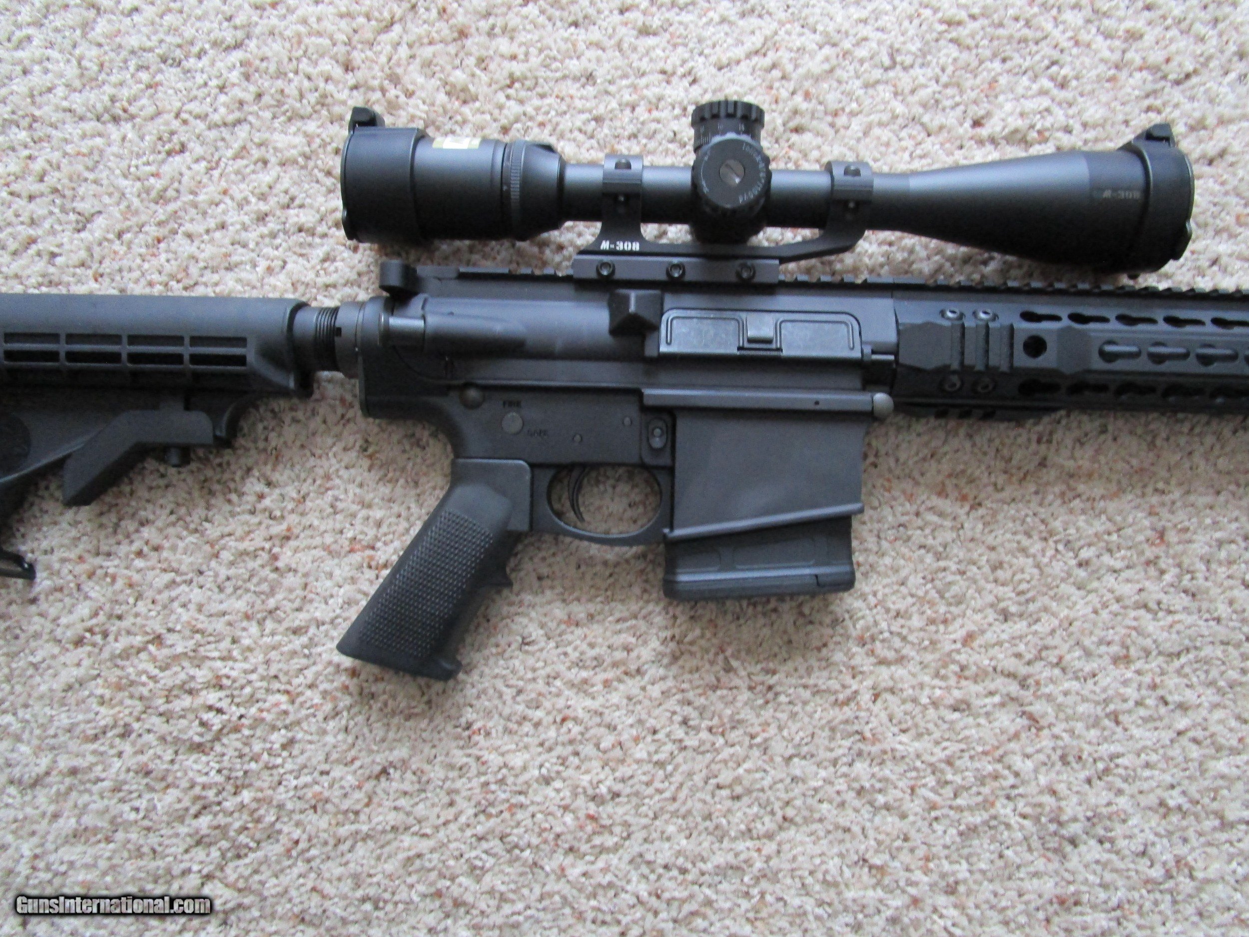 Palmetto State Armory AR-10 Gen 2 complete rifle with an 18