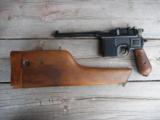 Mauser Broomhandle M96 7.63 Caliber. - 2 of 4