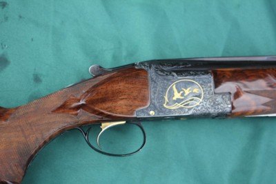 Browning Superposed Midas 12 Gauge Hydro Coil Stock M. Magis Engraved