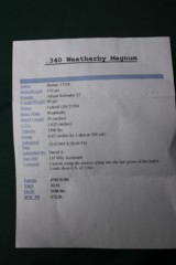 Weatherby Mark 5 Stainless 340 Weatherby - 14 of 14