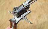 Belgian 7mm Pinfire Civil War Pistol - 4 of 8