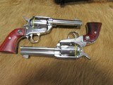 Ruger Vaquero 357 Magnum SS 4 5/8” a Pair - 4 of 6