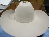 Stetson El Patron 30X Silverbelly Felt Cowboy Hat Size 7 - 5 of 8