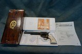 Colt SAA 45LC 7 1/2" Factory Engraved Snake Gun NIB - 1 of 14