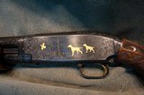 Winchester Model 12 Pigeon Grade 12ga Engraved with Gold - 16 of 26