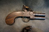 Cased Flintlock Derringer Pistol Set by Jacques in London - 6 of 15