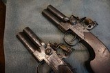 Cased Flintlock Derringer Pistol Set by Jacques in London - 13 of 15