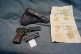 FN Browning Hi Power 9mm WWII with holster,2 waffen mags and capture papers. - 1 of 11