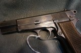 FN Browning Hi Power 9mm WWII with holster,2 waffen mags and capture papers. - 10 of 11