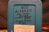 Belgium Side by Side Double Rifle 450 Alaskan w/dies,ammo - 15 of 21