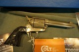 Colt SAA 45LC 5 1/2" Rare Watts Nickel Custom Shop NIB - 4 of 8