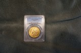 US $20 Gold Piece Double Eagle 1873 PCGS MS62 - 1 of 4