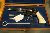 S+W Model 27-2 357Mag 6" barrel,Unfired in the wood display box,Ivory grips available - 11 of 16