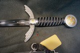 Luftwaffe Officer's Sword in Aluminum Finish - 8 of 14