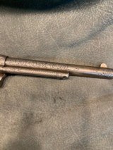 Colt SAA 44-40 Etched Panel Engraved Montana Sheriff Custer Co Miles City - 23 of 25