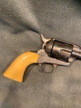 Colt SAA 44-40 Etched Panel Engraved Montana Sheriff Custer Co Miles City - 22 of 25