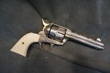 Colt SAA 41 Colt engraved with ivory grips - 4 of 11