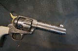 Colt SAA 41 Colt engraved with ivory grips - 6 of 11
