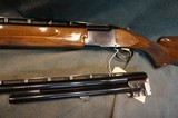 Browning Citori Trap Combo 12ga 32" O/U,34" single with case - 7 of 10
