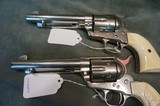 Colt SAA Early 2nd Generation Consecutive Pair 45LC 5 1/2" Nickel - 5 of 11