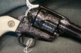 Colt SAA Early 2nd Generation Engraved 357 - 4 of 10