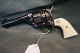 Colt SAA Early 2nd Generation Engraved 357 - 5 of 10