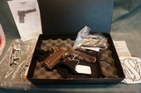 Standard Arms 1911 45ACP Casecolored with #1 Engraving NIB - 1 of 10