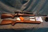 Anschutz 1517D HB 17HMR Classic Beavertail w/extra stock - 1 of 9
