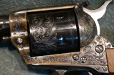 Colt SAA 45LC 7 1/2" "D" Factory Engraved - 5 of 13