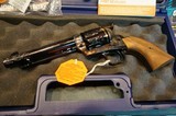 Colt SAA 45LC 5 1/2" bbl,engraved with gold wire,new in the box. - 2 of 18